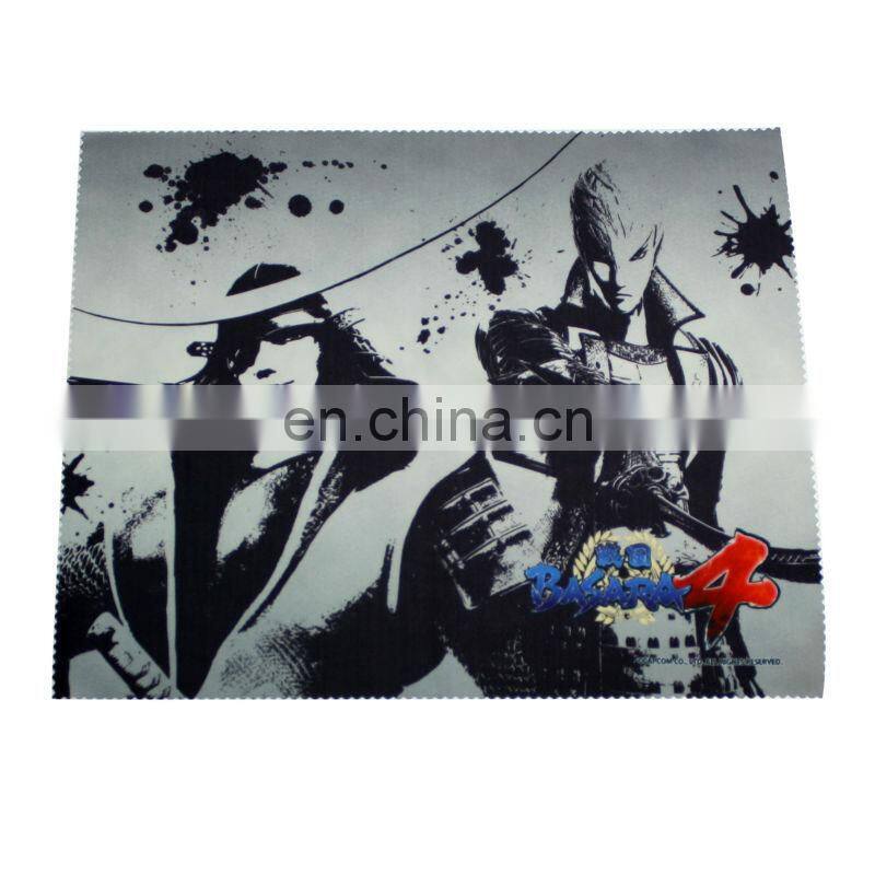 logo artwork custom making cleaning / tv cleaning cloth