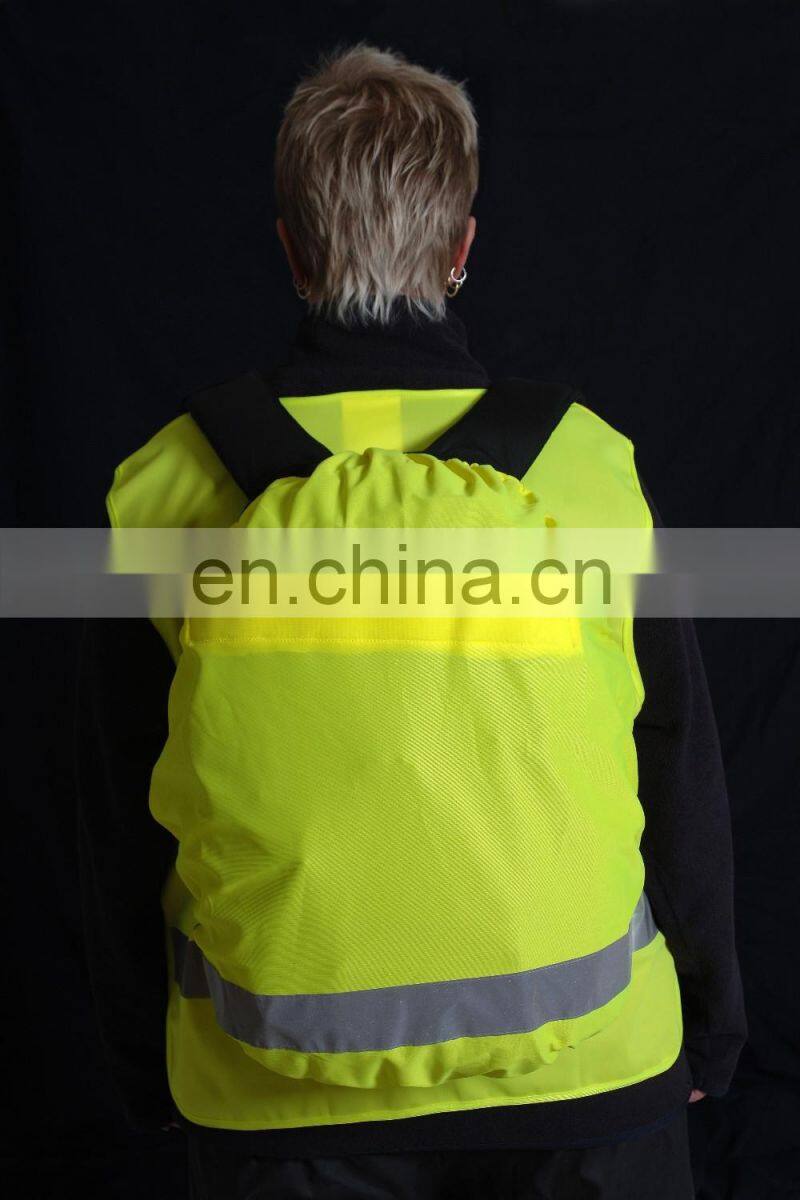 Reflective Waterproof School Backpack Rain Cover