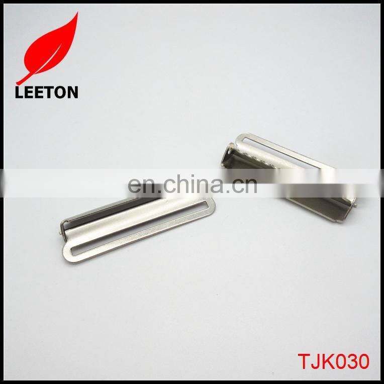 Factory supply 50mm metal suspender adjuster buckle