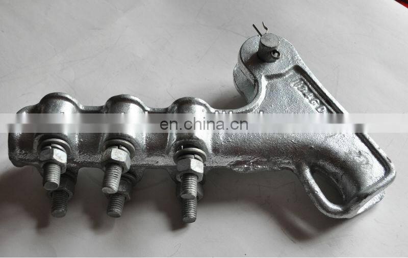 NLL-3, 3U bolt 70KN Aluminum Alloy Deanend Strain Clamp