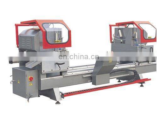 Aluminum window profiles CNC Double-head Precision Cutting Saw