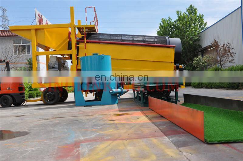 SINOLINKING High Efficiency Portable Gold Sluice Box/Gold Mining Machinery /Gold Washing Plant For Sale