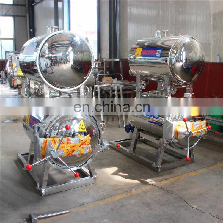Steam cooking retort sterilizer machine