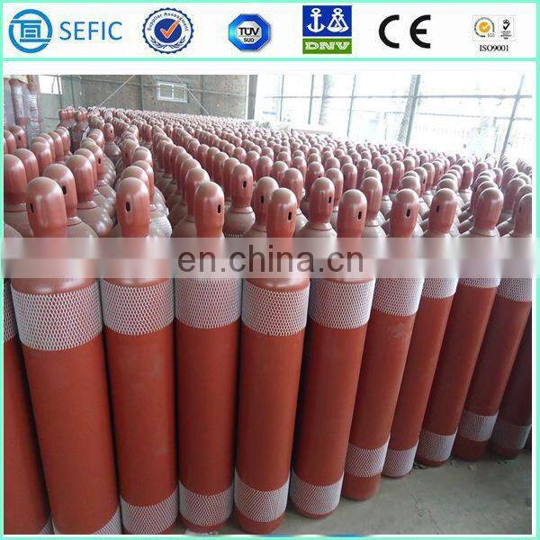 DOT-3AA Certificate 40L 150Bar Oxygen Gas Acetylene Gas Cylinder Price
