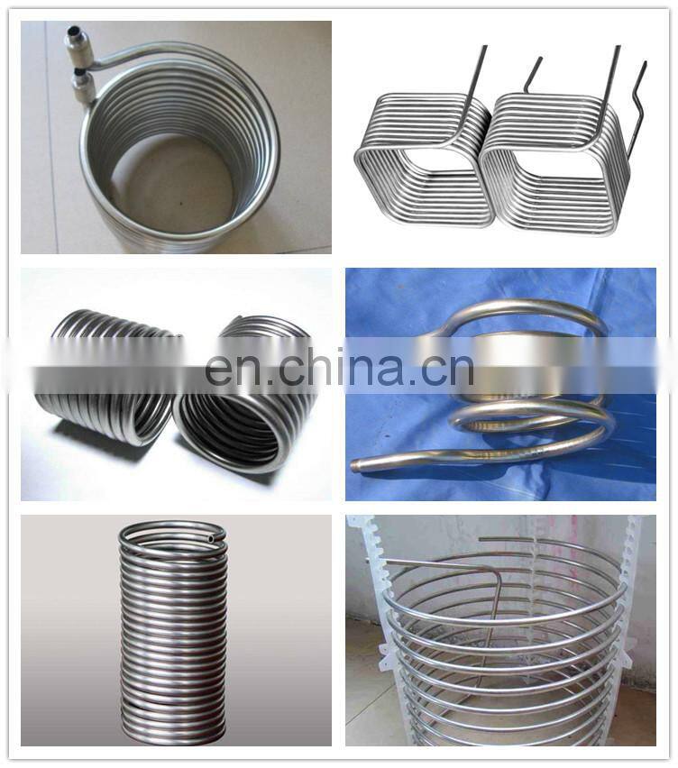 Manufacturer China Ss304 Stainless Steel Circular Spiral Coil Welded Pipe For Spiral Heat Exchanger
