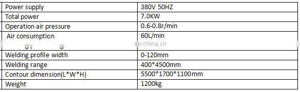 upvc doors and windows 2 head pvc Welding Machine for sale
