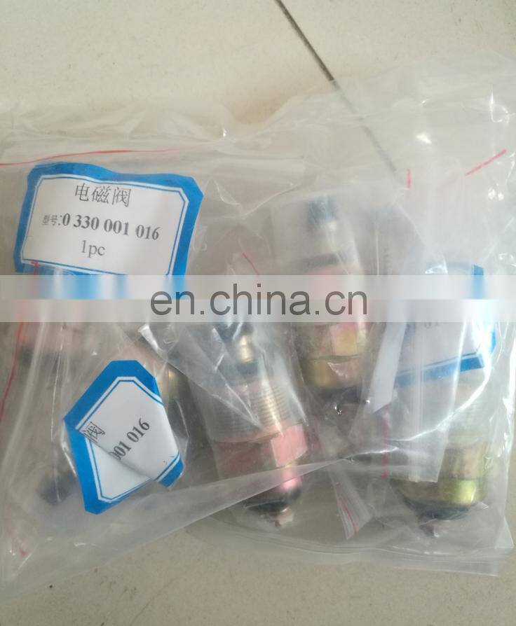 b3.3 shutdown solenoid valve 0330001016 24v Stop fuel Solenoid 0330001016