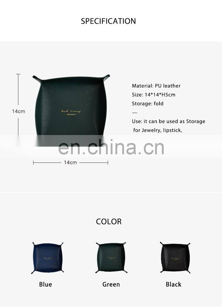 RAWHOUSE original design faux fur PU leather storage box