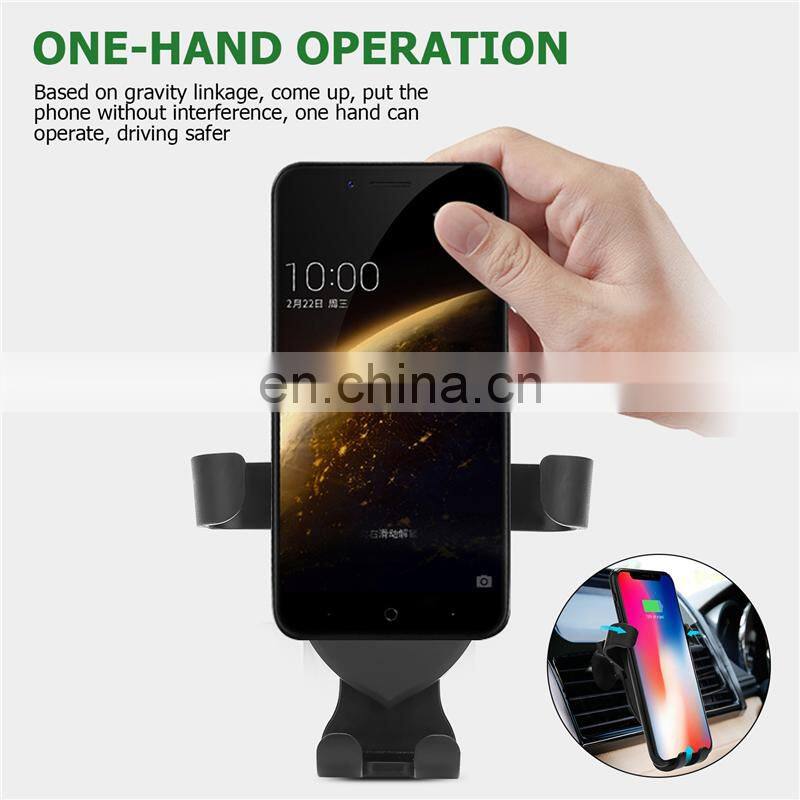 Qi Wireless Charger Car mount Holder for mobile phone