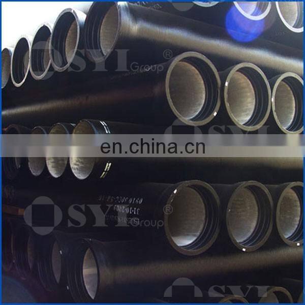 water pressure test ductile iron pipe