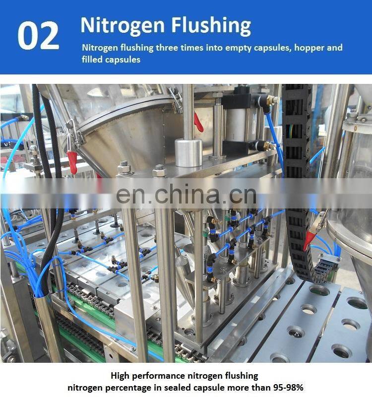 Shanghai Joygoal  coffee capsule manufacturing equipment, nespresso kup coffee capsules filling machine