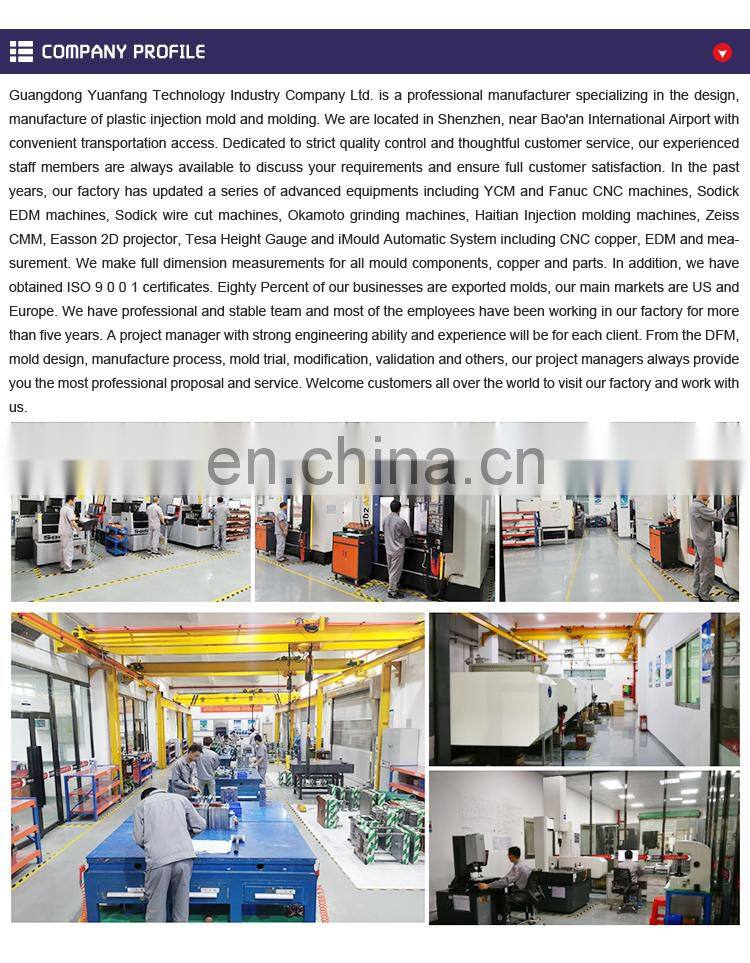 New product factory supplier plastic mould maker precision injection mould