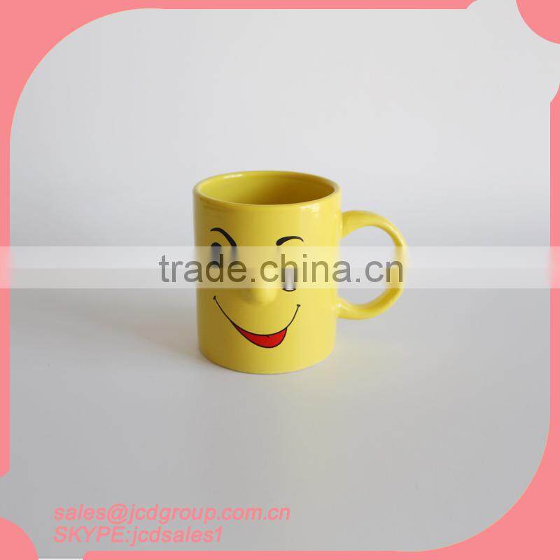 cartoon face ceramic bowl