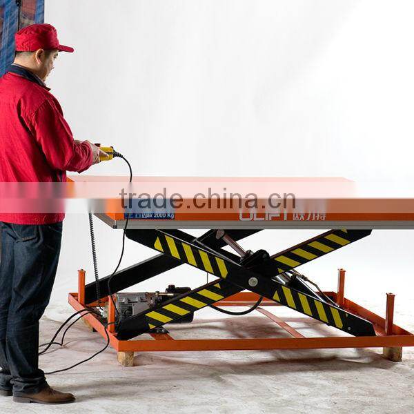 4000kg Mini Electric Scissor Lift Table/platform