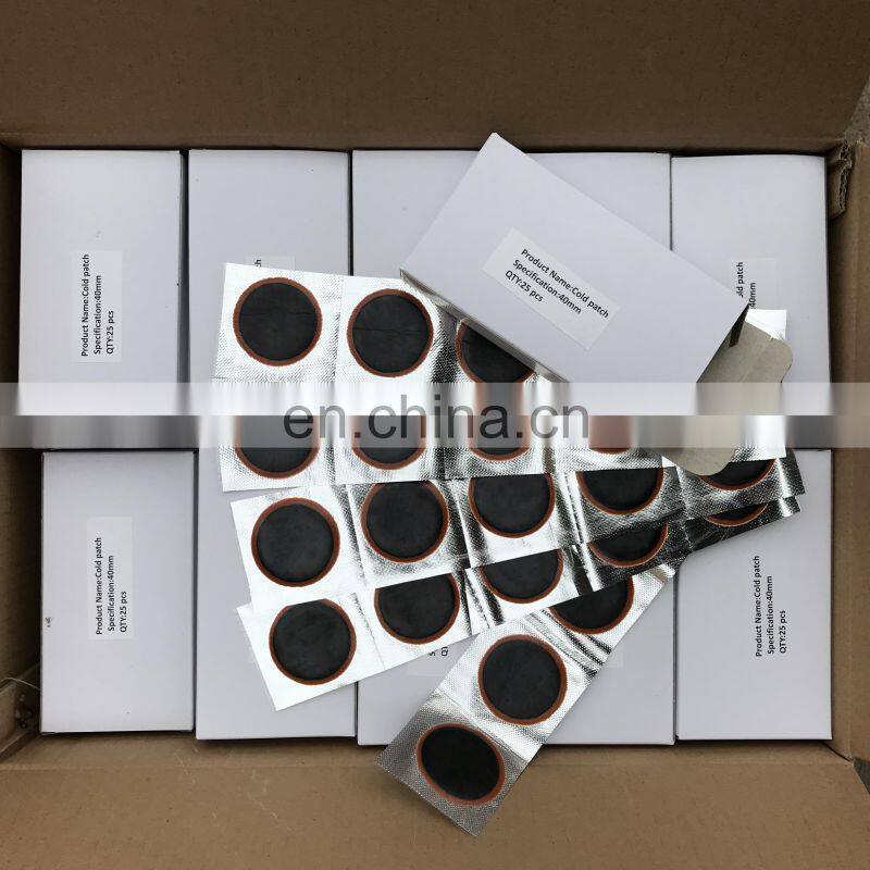 vulcanizing product tire repair patch cold patch for inner tube and tubeless tire