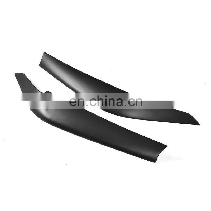 Unpainted Plastic G30 G31 G38 F90 M5 Headlight Eyebrow Sticker for BMW Executive Sedan 2017-2018