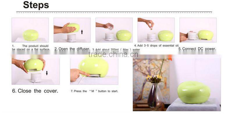 Fashion Essential Oil air purifier/electric incense burner