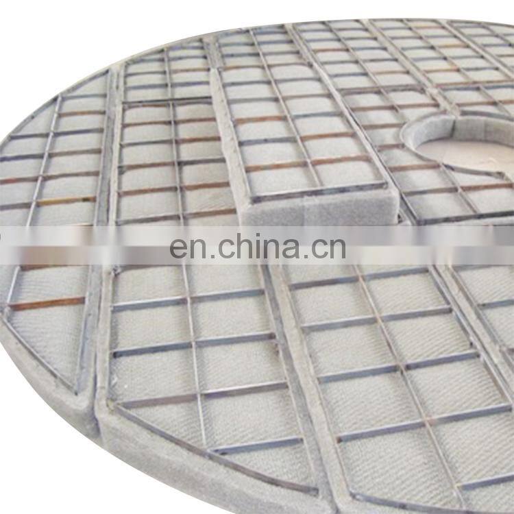 mist element filter eliminators pads with grids