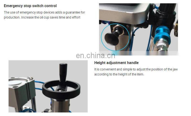 YTK-PCM100 Semi-Automatic Pneumatic Perfume Crimping Machine