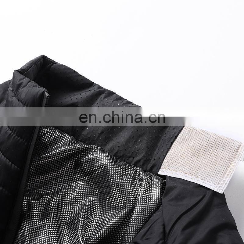 USD Smart Large Size Casual Stand Collar Heating Waistcoat