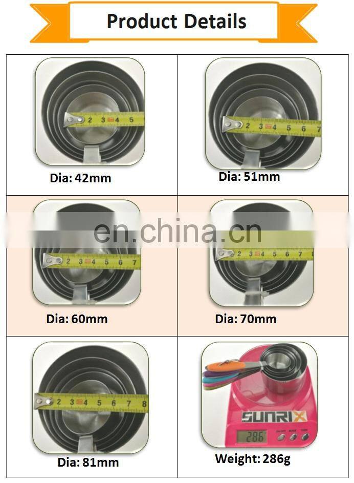 Best Selling Stainless Steel Measuring Cup With Silicone Handle