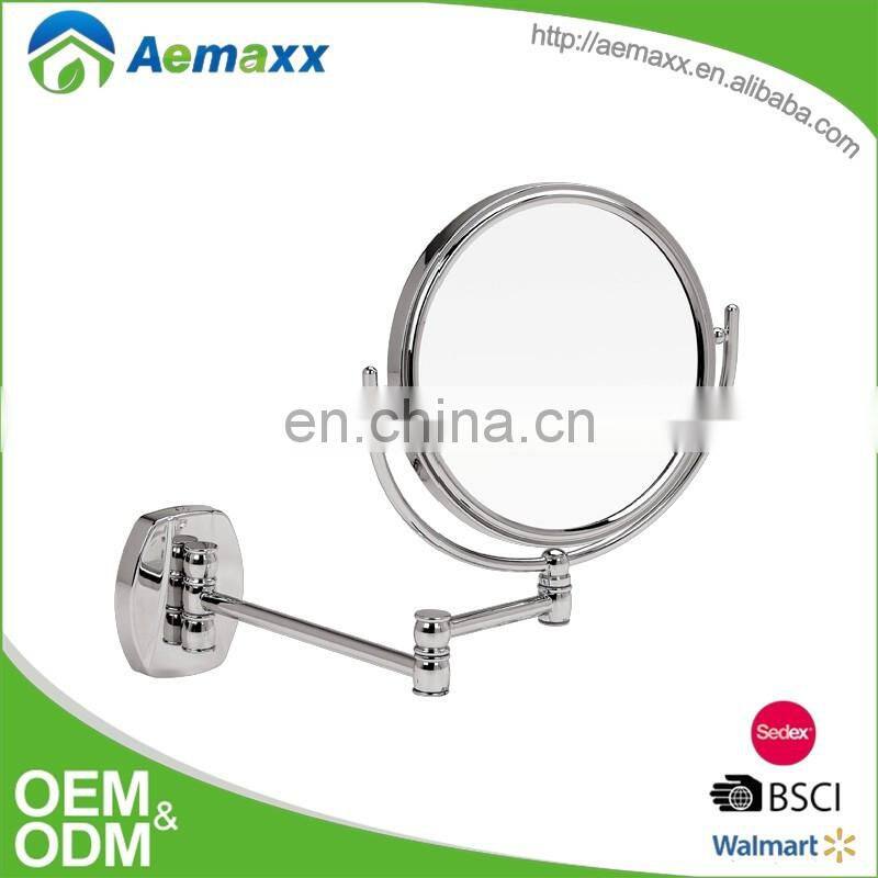 Wonderful design double side bathroom makeup wall mounted mirror