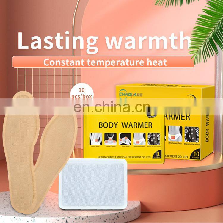 Hot sale warm patch OEM available self-heating warm patch