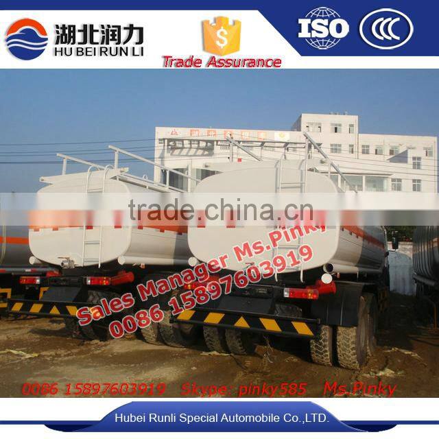 Baotou Beiben Oil Tanker truck 25000Litres Gasoline Truck Diesel Tanker For Sales
