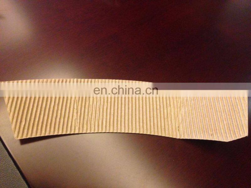 UFG600B Automatic Disposable Coffee Corrugated Carton Paper Cup Sleeve Jacket Forming Making Machine