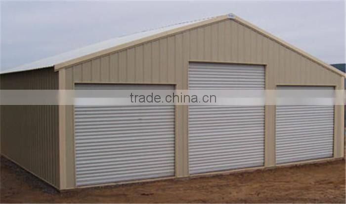 New design prefabricated roofing structures garage shed