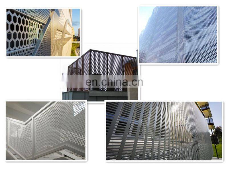 PVDF decoration aluminum expanded metal mesh