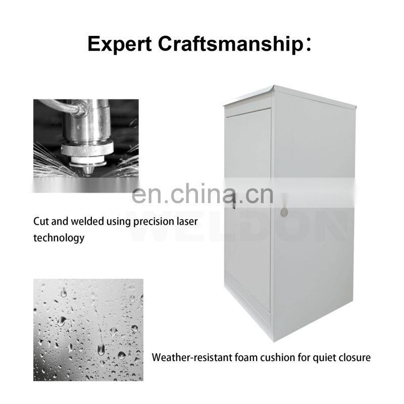 Outdoor parcel dropping Stainless Steel Large Smart Parcel Delivery Drop Post