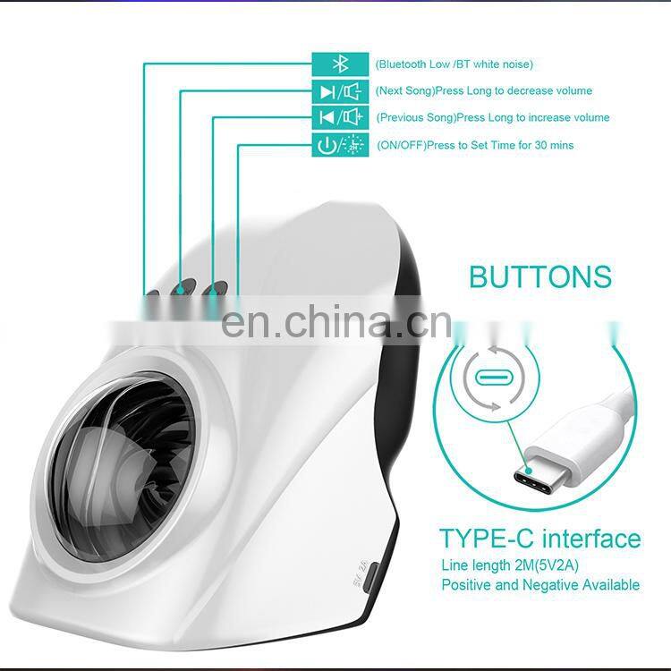 LED Nebula Aurora Night Light Kids Music Rotating Remote Control Blue tooth Projector