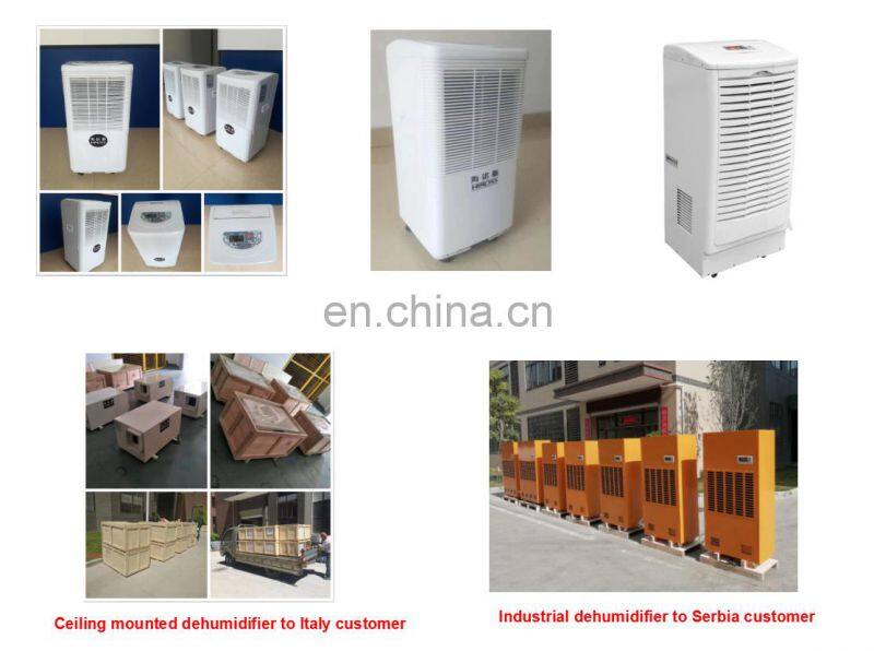 Easy Moving Portable Basement 90L/Day Warehouse Garage Dehumidifier Hotel Air Dryer