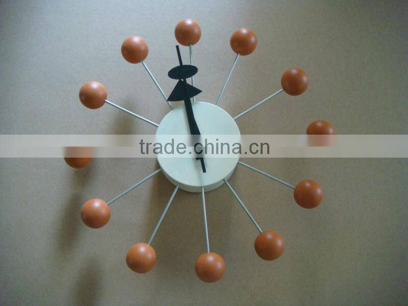 Home design bedroom decorative wooden modern wall clocks