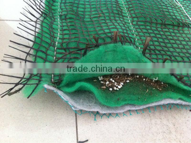 greening grass planting grow bag nonwovens / geotextile ecological bag used in slope protection & soil reinforcement