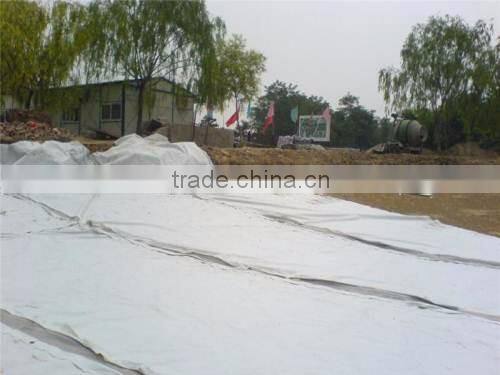 160gr/m2 PET long fiber nonwoven geotextile fabric