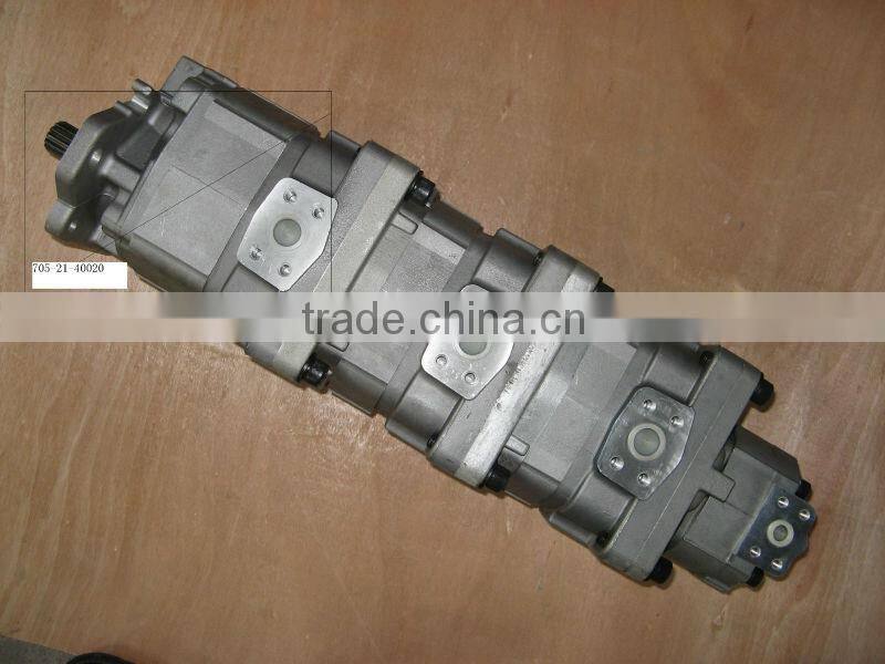WA150 gear pump, 705-56-34690 705-51-20180 23B-60-11102 705-55-34160