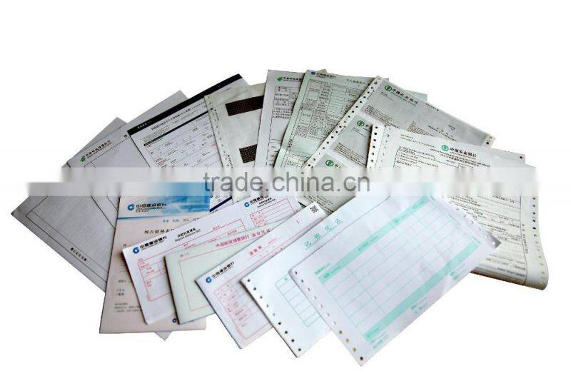 Multi_ply bill receipt book printing
