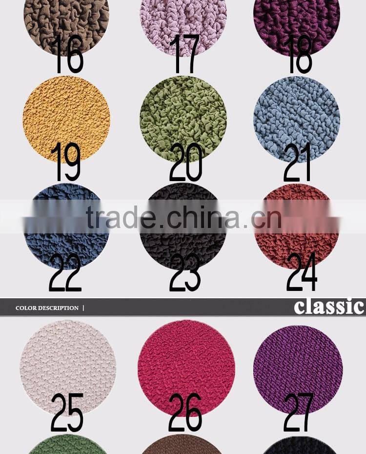 Alibaba China supplier JYH customrizable spandex fabric protective sofa cover ,sofa protector