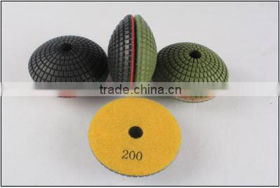 Full Convex wet polishing pad