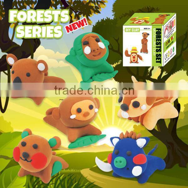 factory directly selling modelling clay air dry play dough set diy modelling clay kits