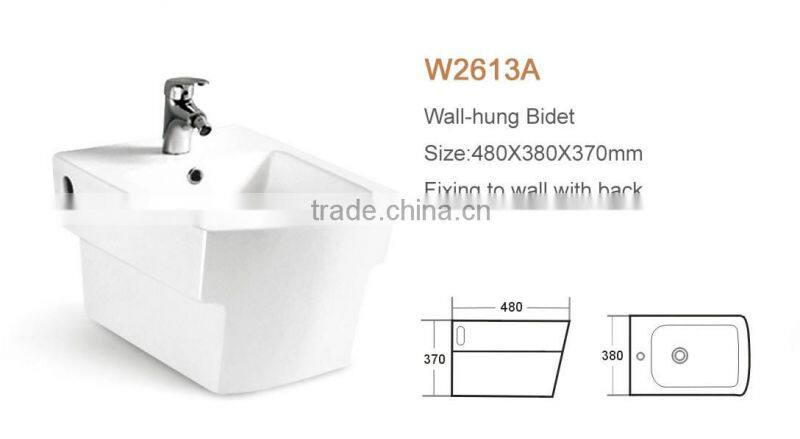 Sanitary female bathroom ceramic washing faucet bidet