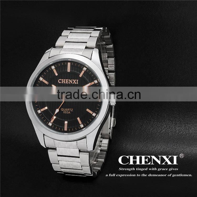 US And Africa best hot alloy quartz watch Rose gold and waterproof watch for men 053AMR
