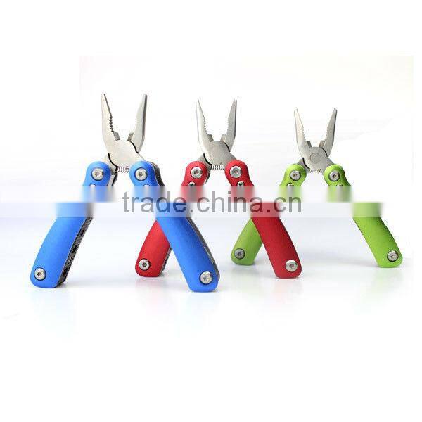 Combination plier with black handle