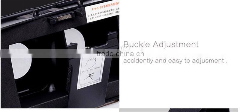 Reality virtual 2016 3dvr virtuality glasses virtual reality equipment VR Park V3 with remote control in whole sales