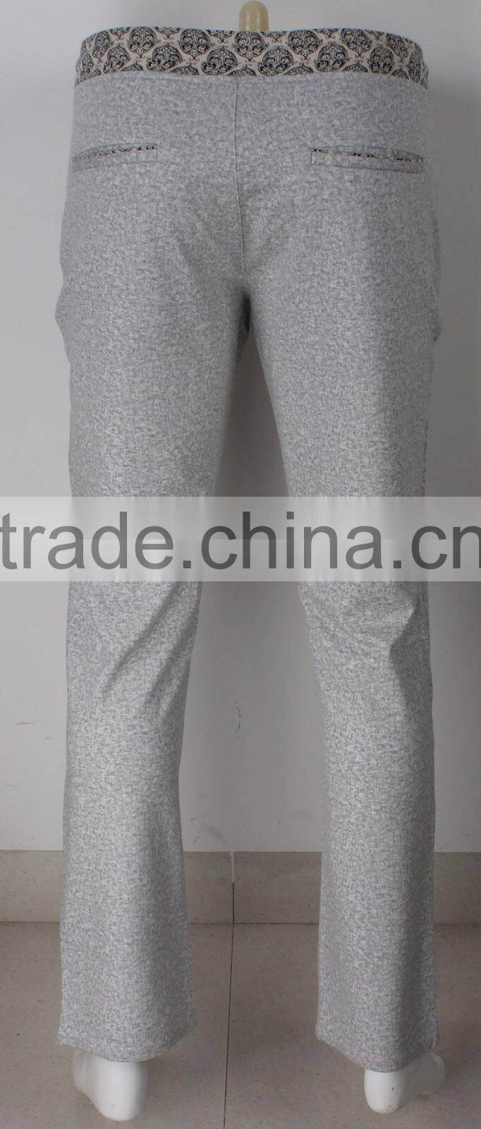 2016 Men's new design casual long pant and fashion long pant