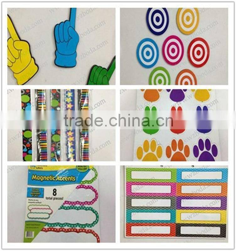 pvc custom blank acrylic fridge magnet