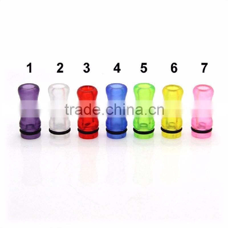 Hard 510 drip tip 9.2x28mm plastic drip tip 510 mouth piece testing tip for e-cig vapor test tips