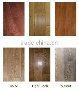 engineered color element lacquered oak flooring